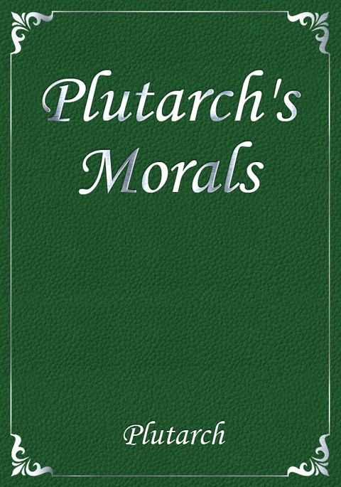 Plutarch's Morals 표지 이미지