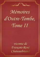 Mémoires d'Outre-Tombe, Tome II 표지 이미지
