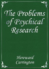 The Problems of Psychical Research 표지 이미지