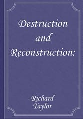 Destruction and Reconstruction: 표지 이미지