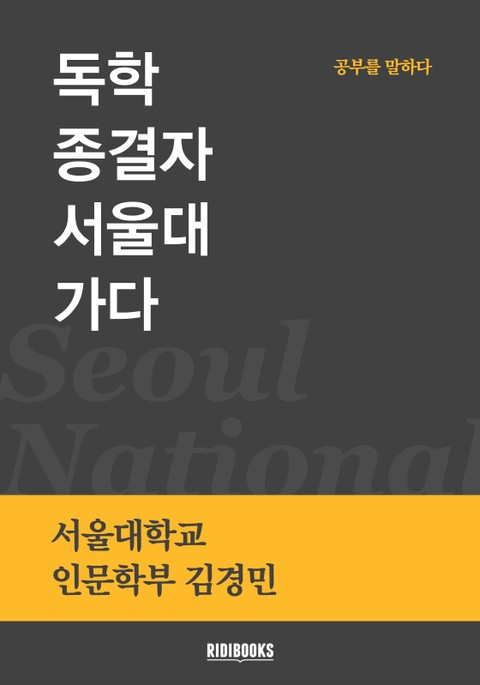 독학 종결자 서울대 가다 표지 이미지