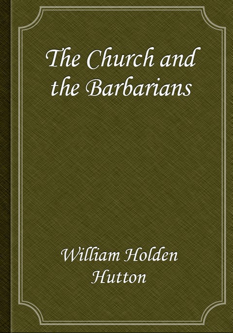 The Church and the Barbarians 표지 이미지