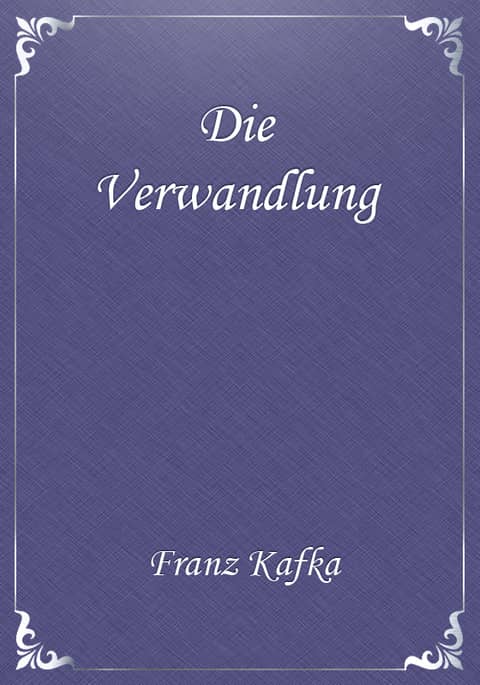 Die Verwandlung 표지 이미지