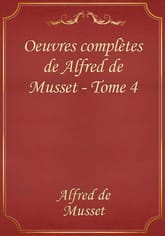 Oeuvres complètes de Alfred de Musset - Tome 4 표지 이미지