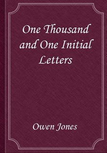 One Thousand and One Initial Letters