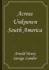 Across Unknown South America 표지 이미지