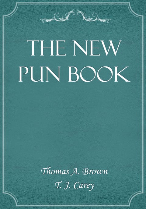 The New Pun Book 표지 이미지