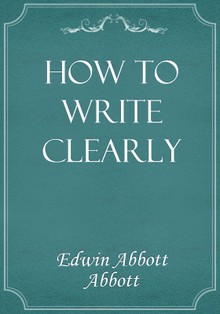 How to Write Clearly