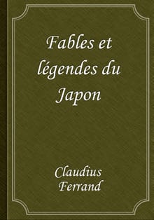 Fables et légendes du Japon