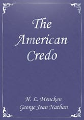 The American Credo 표지 이미지