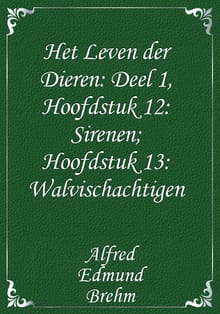 Het Leven der Dieren: Deel 1, Hoofdstuk 12: Sirenen; Hoofdstuk 13: Walvischachtigen