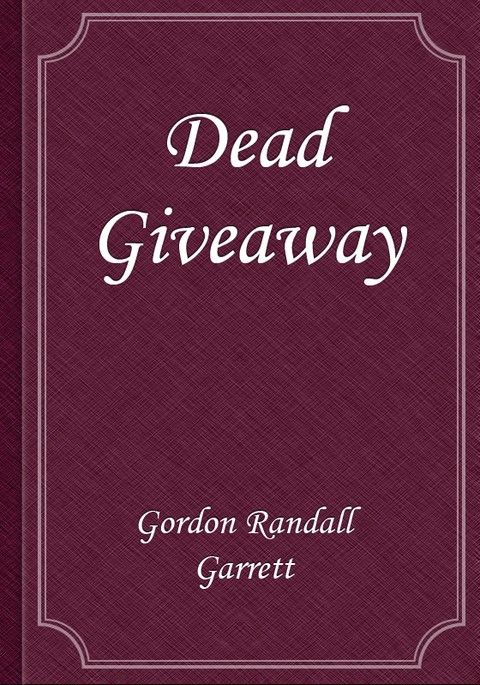 Dead Giveaway 표지 이미지