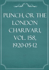 Punch, or the London Charivari, Vol. 158, 1920-05-12 표지 이미지