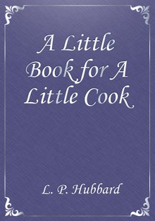 A Little Book for A Little Cook