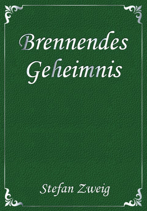 Brennendes Geheimnis 표지 이미지