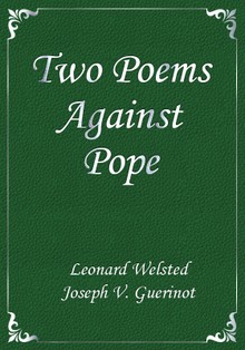 Two Poems Against Pope