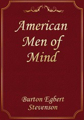 American Men of Mind 표지 이미지
