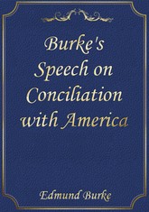 Burke's Speech on Conciliation with America 표지 이미지