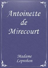 Antoinette de Mirecourt 표지 이미지