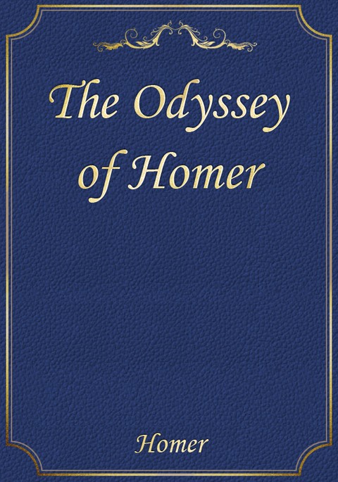 The Odyssey of Homer 표지 이미지