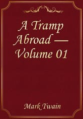 A Tramp Abroad — Volume 01 표지 이미지