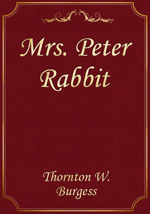 Mrs. Peter Rabbit 표지 이미지