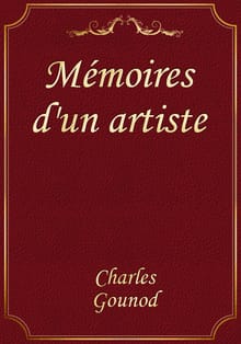 Mémoires d'un artiste