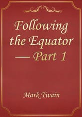 Following the Equator — Part 1 표지 이미지