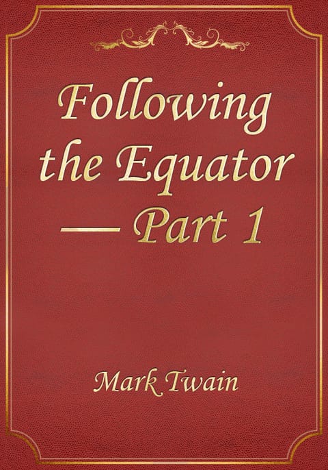 Following the Equator — Part 1 표지 이미지