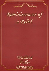 Reminiscences of a Rebel 표지 이미지