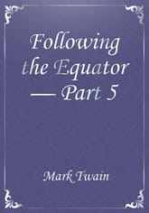 Following the Equator — Part 5 표지 이미지