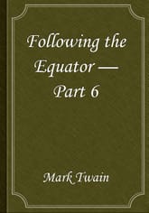 Following the Equator — Part 6 표지 이미지