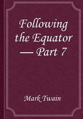 Following the Equator — Part 7 표지 이미지