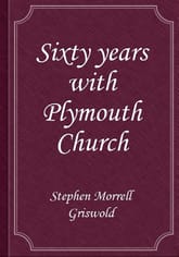 Sixty years with Plymouth Church 표지 이미지