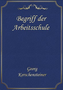 Begriff der Arbeitsschule