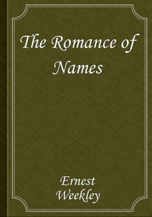 The Romance of Names