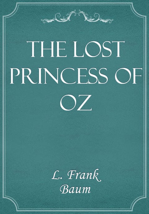 The Lost Princess of Oz 표지 이미지