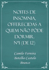 Noites de insomnia, offerecidas a quem não póde dormir. Nº1 (de 12) 표지 이미지