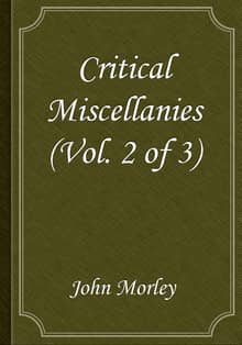 Critical Miscellanies (Vol. 2 of 3)