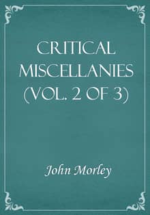 Critical Miscellanies (Vol. 2 of 3)