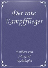 Der rote Kampfflieger 표지 이미지