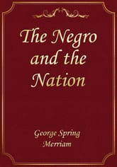 The Negro and the Nation 표지 이미지