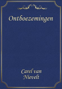 Ontboezemingen