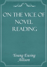 On the Vice of Novel Reading 표지 이미지