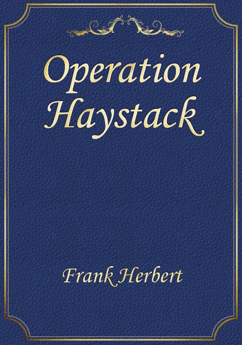 Operation Haystack 표지 이미지