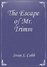 The Escape of Mr. Trimm 표지 이미지