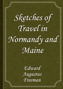 Sketches of Travel in Normandy and Maine