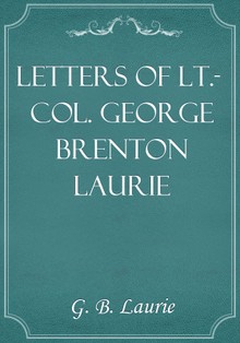 Letters of Lt.-Col. George Brenton Laurie