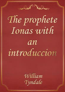 The prophete Ionas with an introduccion