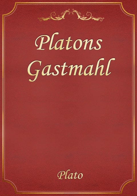 Platons Gastmahl 표지 이미지